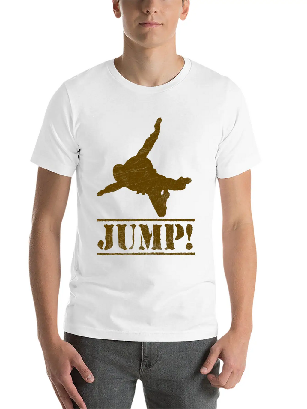 Skydiving Jump Essential Cotton Tee For Daily Outfits – Unisex Style