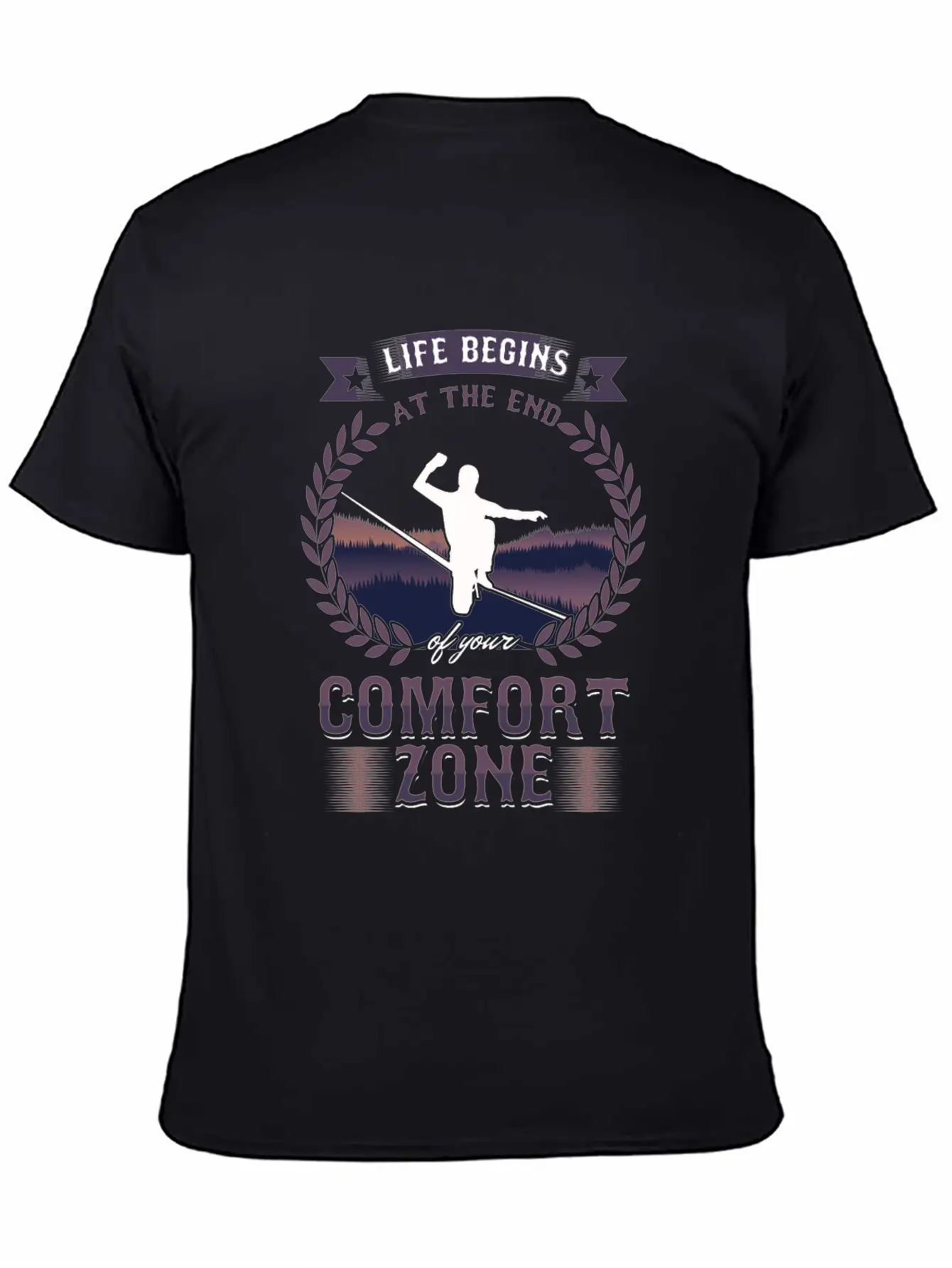Slackline Slack Rope Walking Slackliners Life Casual Graphic T-Shirt – Simple And Comfortable Daily Wear