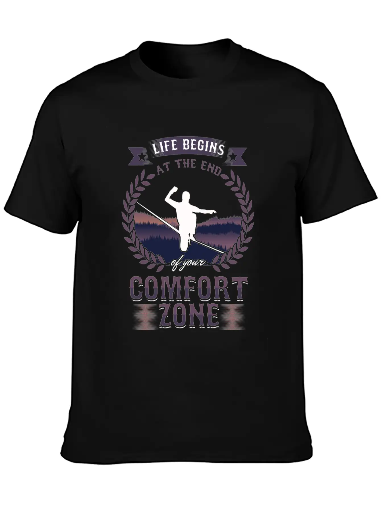 Slackline Slack Rope Walking Slackliners Life Casual Graphic T-Shirt – Simple And Comfortable Daily Wear