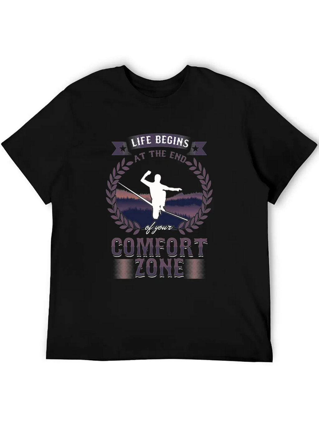 Slackline Slack Rope Walking Slackliners Life Casual Graphic T-Shirt – Simple And Comfortable Daily Wear