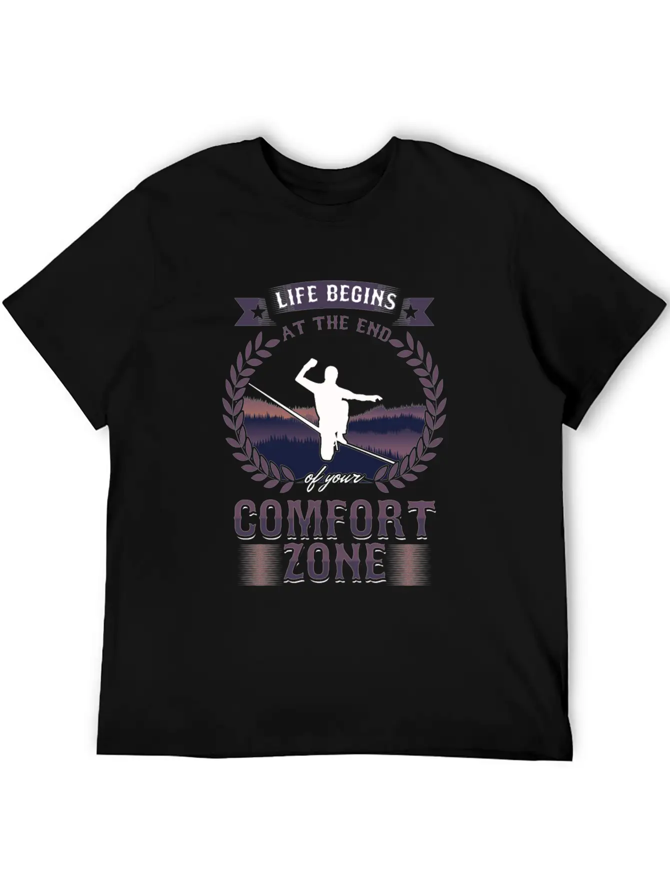 Slackline Slack Rope Walking Slackliners Life Casual Graphic T-Shirt – Simple And Comfortable Daily Wear