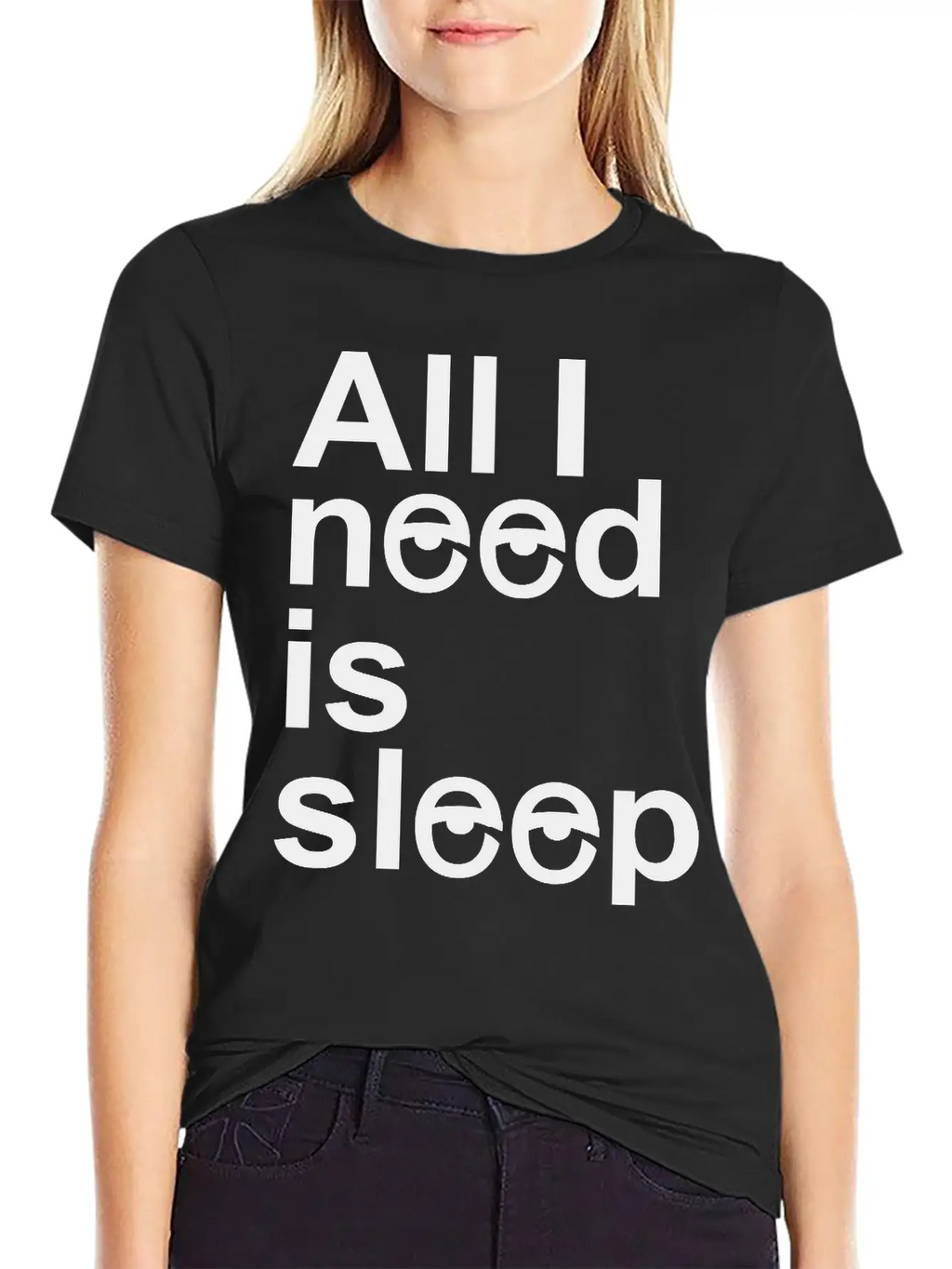 Sleep Unisex Casual T-Shirt – Clean Design For Daily Comfort