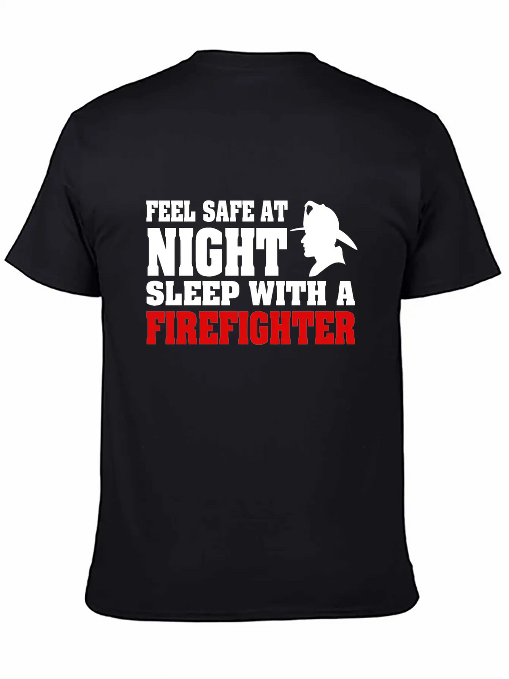 Sleep With A Firefighter Unisex Short Sleeve Soft Cotton T-Shirt – Casual Everyday Wear