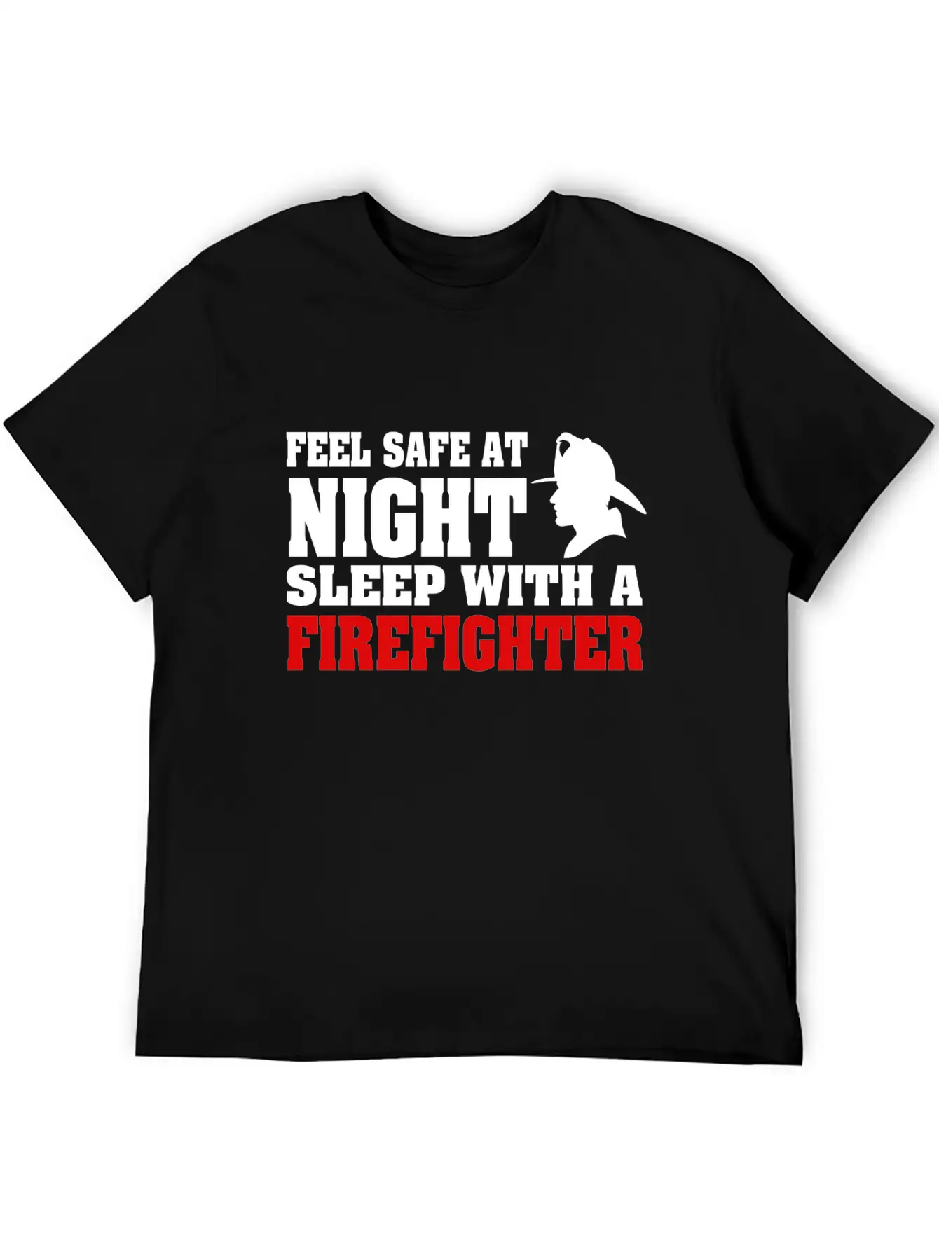 Sleep With A Firefighter Unisex Short Sleeve Soft Cotton T-Shirt – Casual Everyday Wear