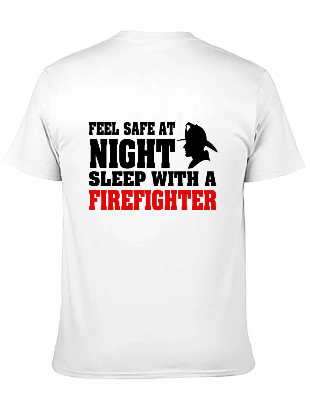 Sleep With A Firefighter Unisex Short Sleeve Soft Cotton T-Shirt – Casual Everyday Wear