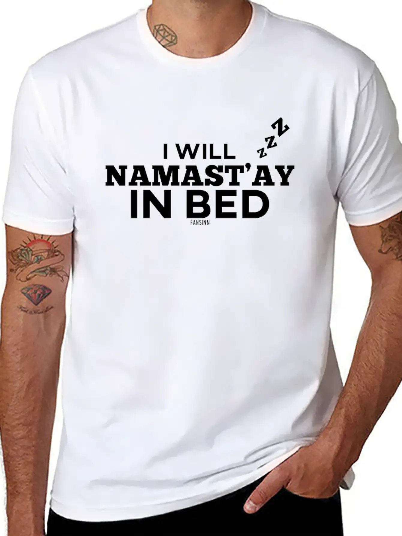Sleeping Tired Lazy Yoga Unisex Casual T-Shirt – Clean Design For Daily Comfort