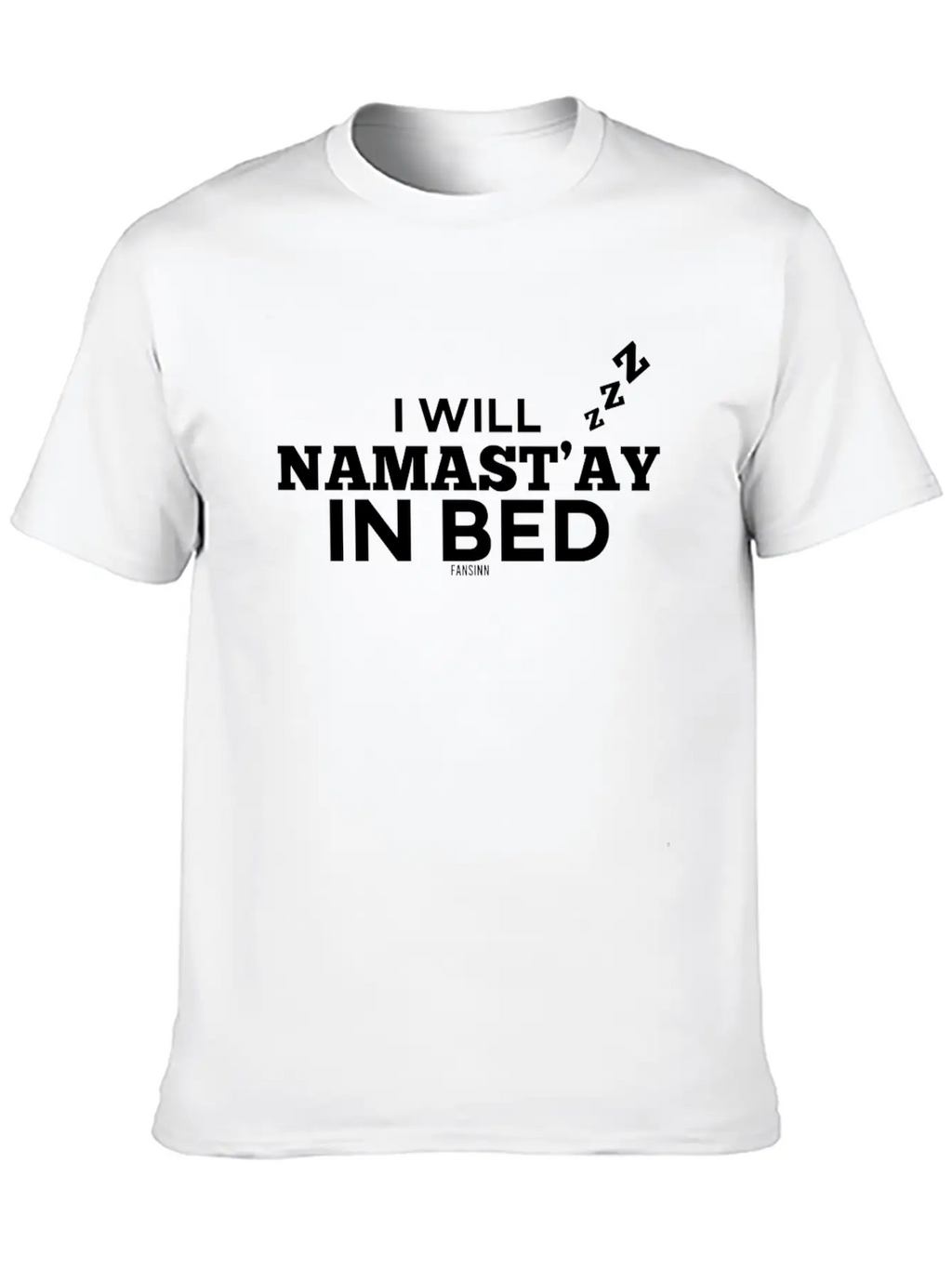Sleeping Tired Lazy Yoga Unisex Casual T-Shirt – Clean Design For Daily Comfort