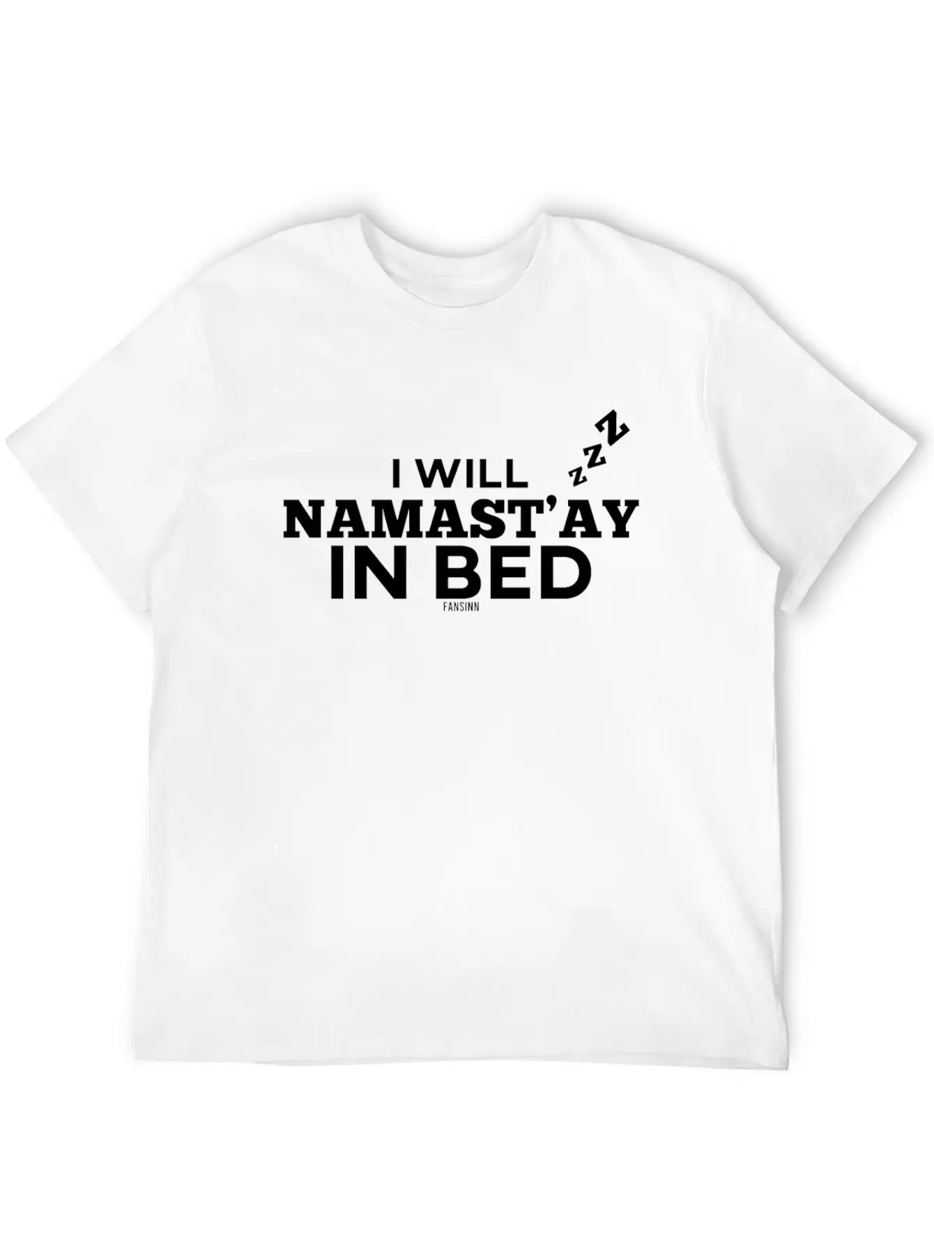 Sleeping Tired Lazy Yoga Unisex Casual T-Shirt – Clean Design For Daily Comfort