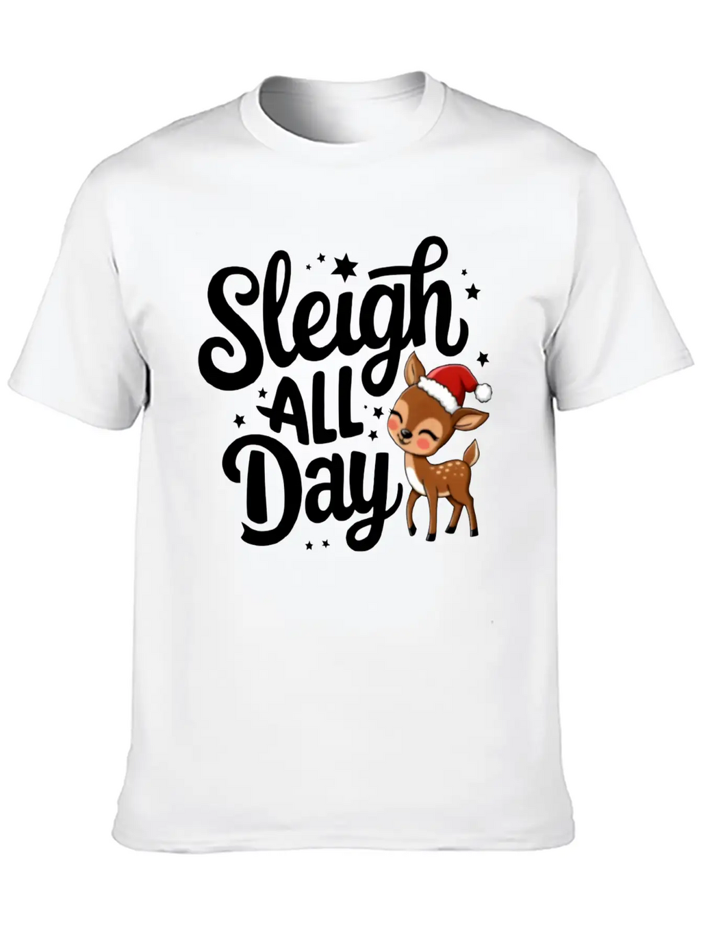 Sleight All Day Unisex Short Sleeve Soft Cotton T-Shirt – Casual Everyday Wear