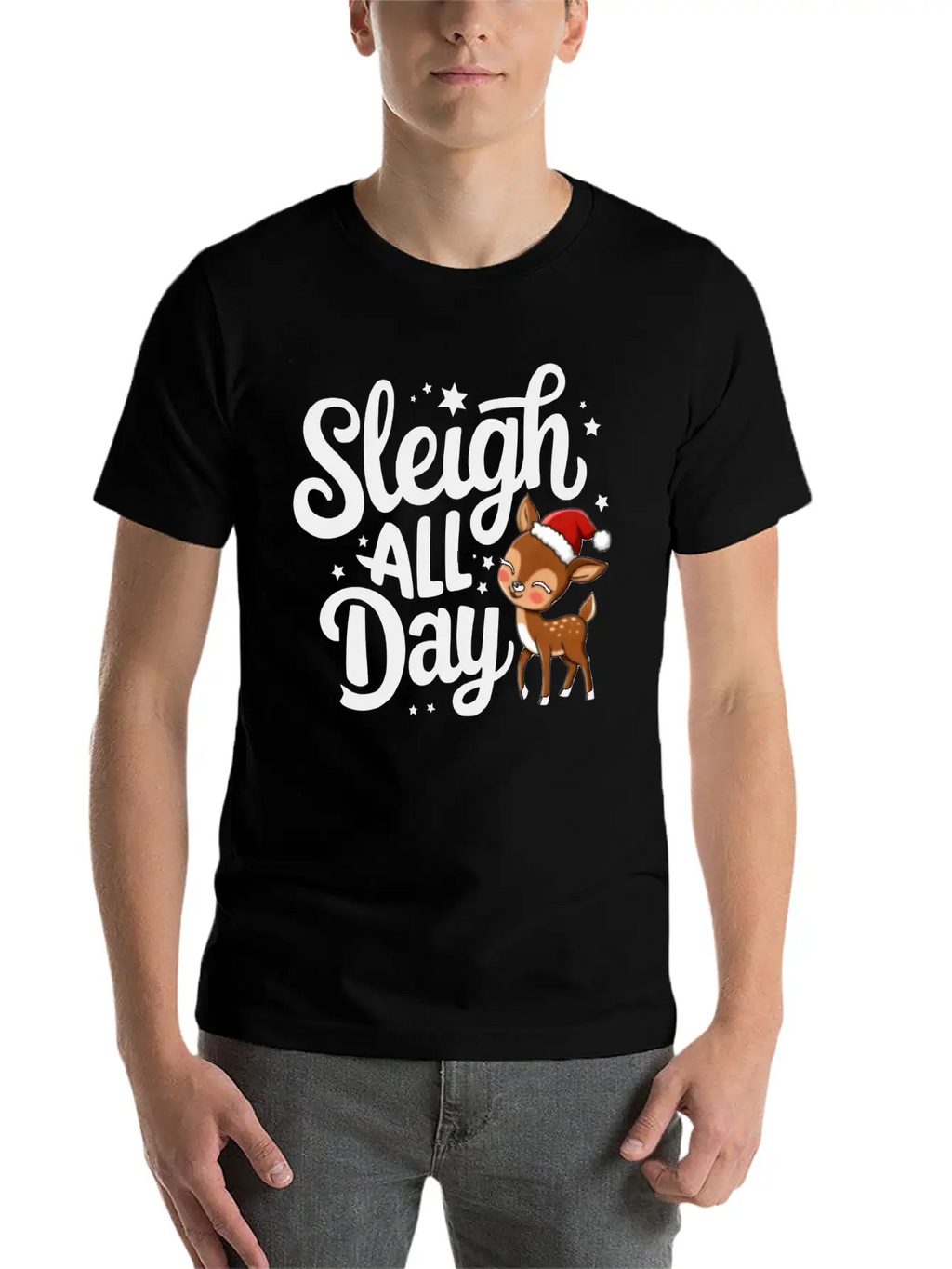 Sleight All Day Unisex Short Sleeve Soft Cotton T-Shirt – Casual Everyday Wear