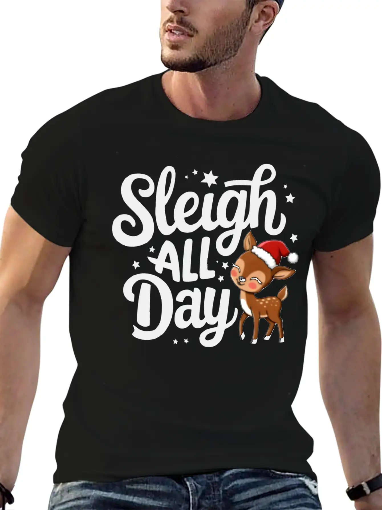 Sleight All Day Unisex Short Sleeve Soft Cotton T-Shirt – Casual Everyday Wear