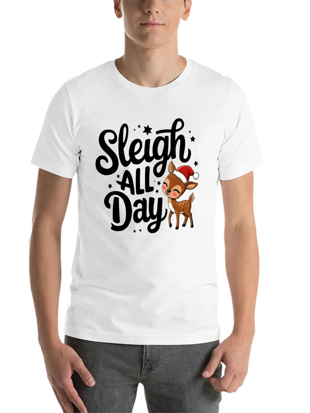 Sleight All Day Unisex Short Sleeve Soft Cotton T-Shirt – Casual Everyday Wear