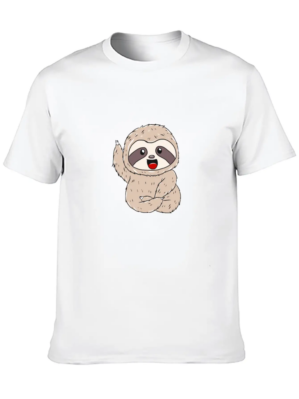 Sloth Gift Idea Breathable Soft Cotton T-Shirt – Timeless Casual Look
