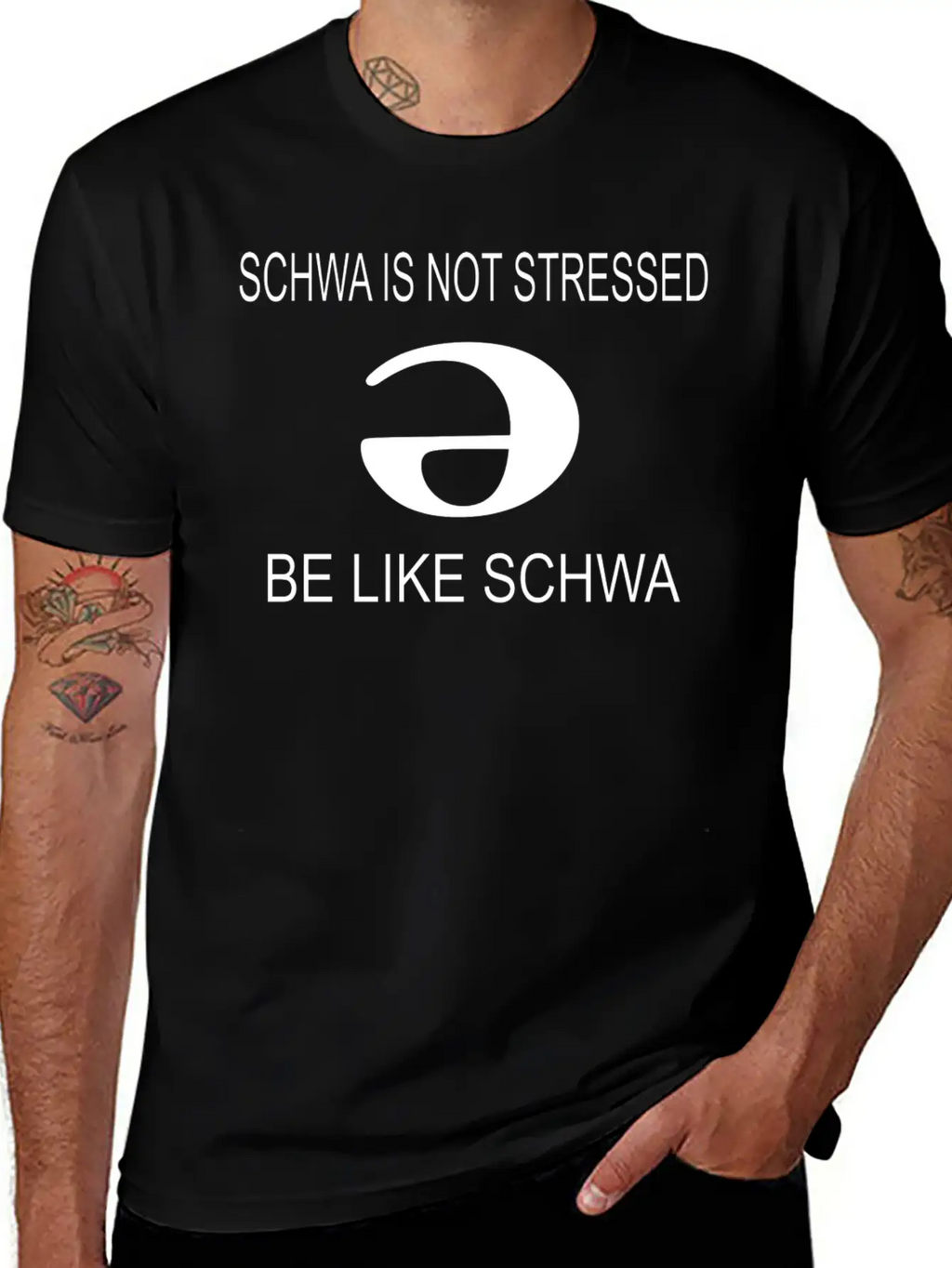 Slp Schwa Is Not Stressed Speech Therapy Unisex Casual T-Shirt – Clean Design For Daily Comfort