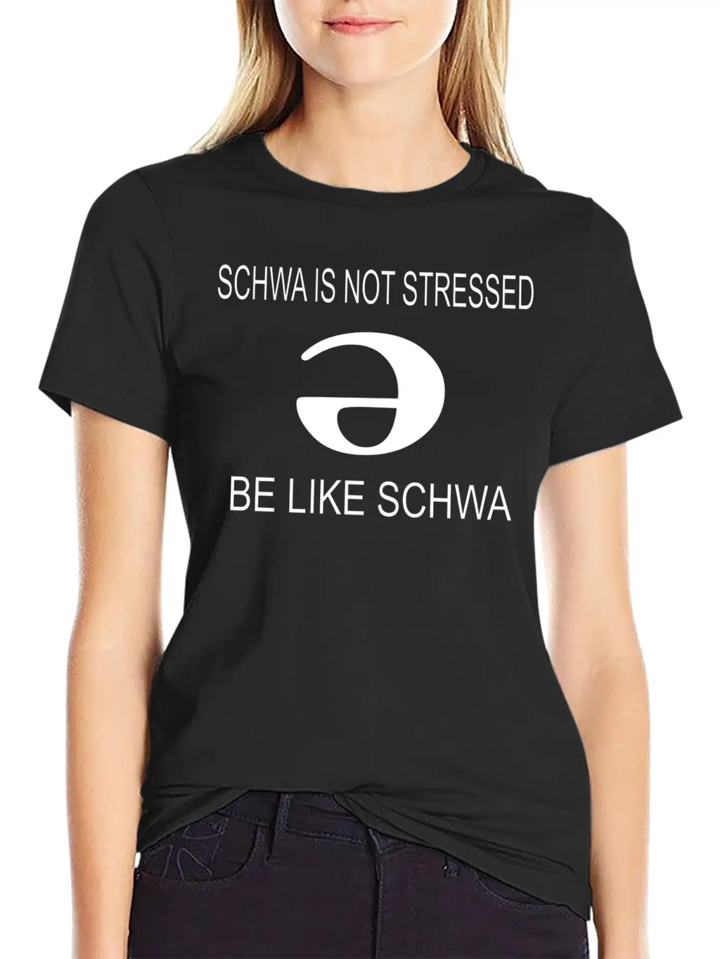 Slp Schwa Is Not Stressed Speech Therapy Unisex Casual T-Shirt – Clean Design For Daily Comfort