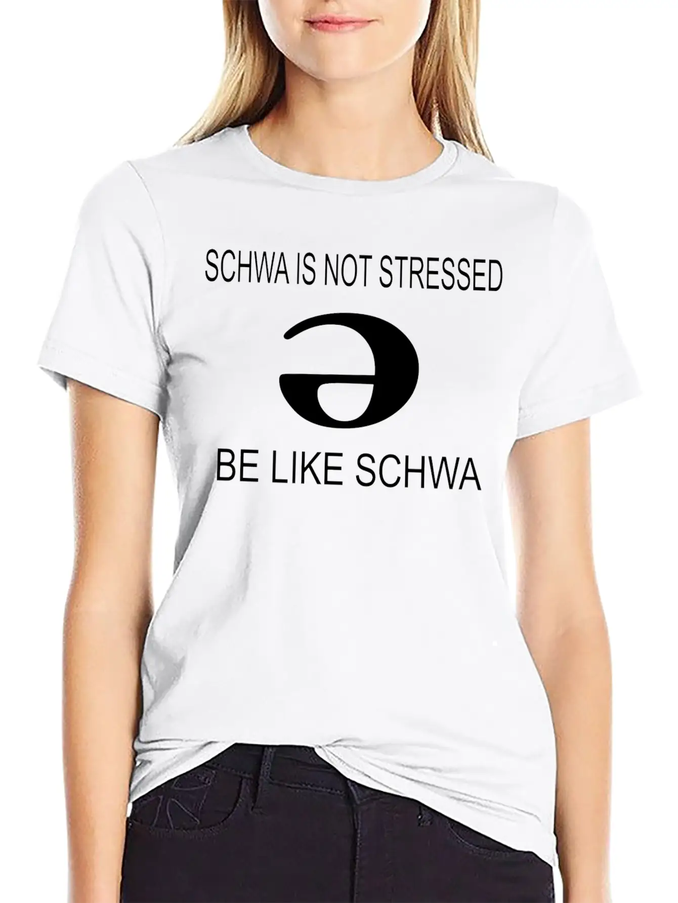 Slp Schwa Is Not Stressed Speech Therapy Unisex Casual T-Shirt – Clean Design For Daily Comfort