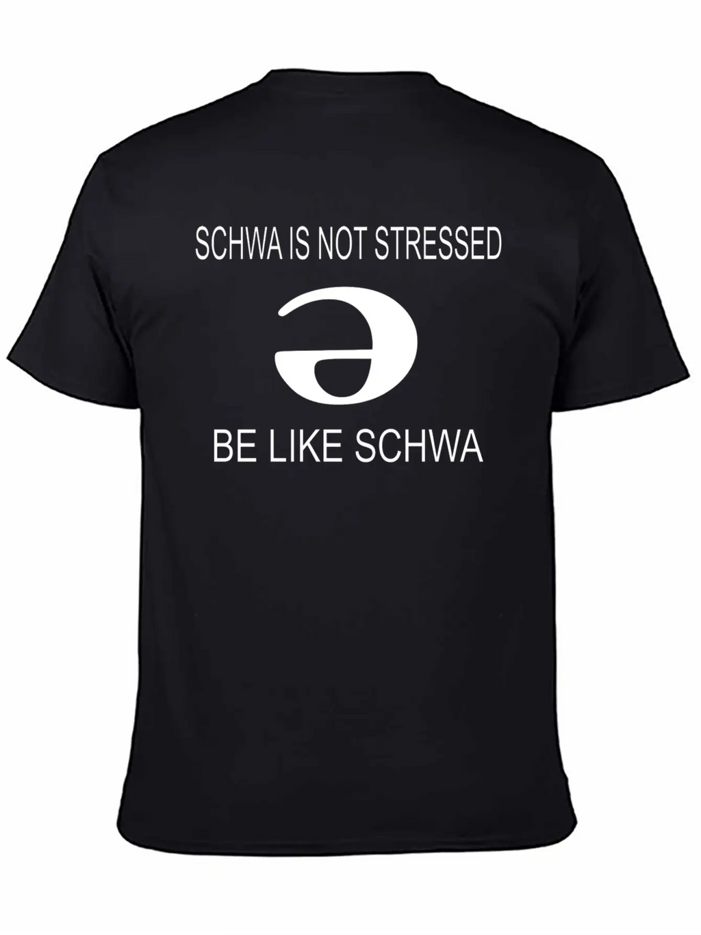 Slp Schwa Is Not Stressed Speech Therapy Unisex Casual T-Shirt – Clean Design For Daily Comfort