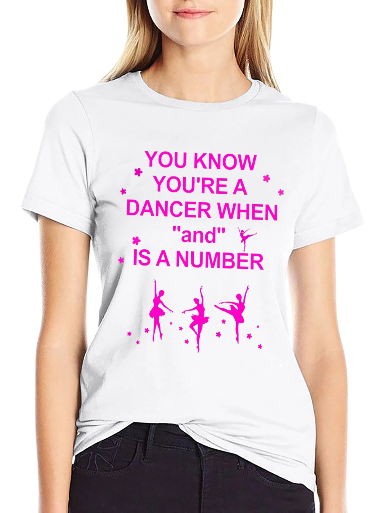 Dancer Graphic T-Shirt - And Is A Number