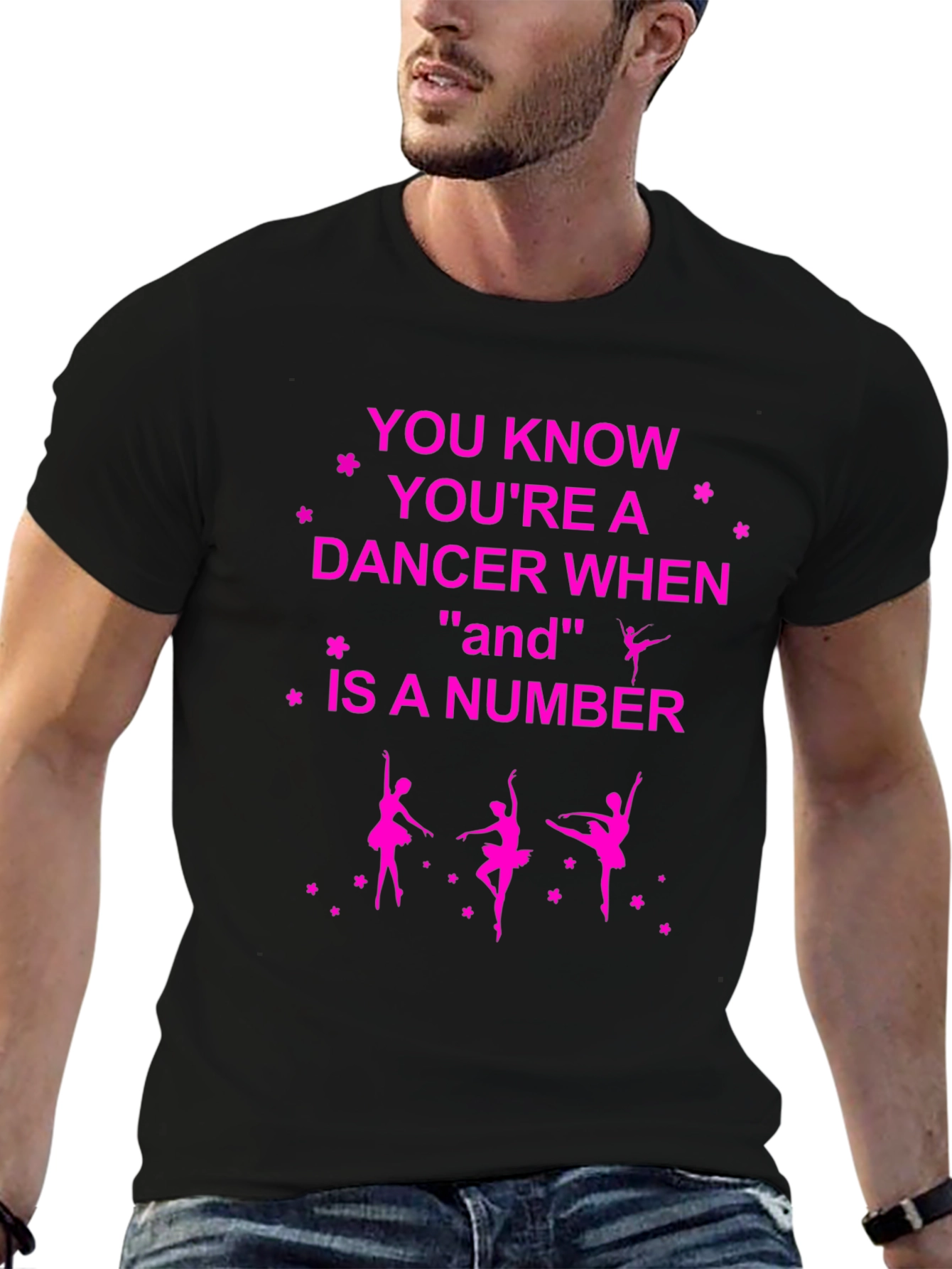 Dancer Graphic T-Shirt - And Is A Number