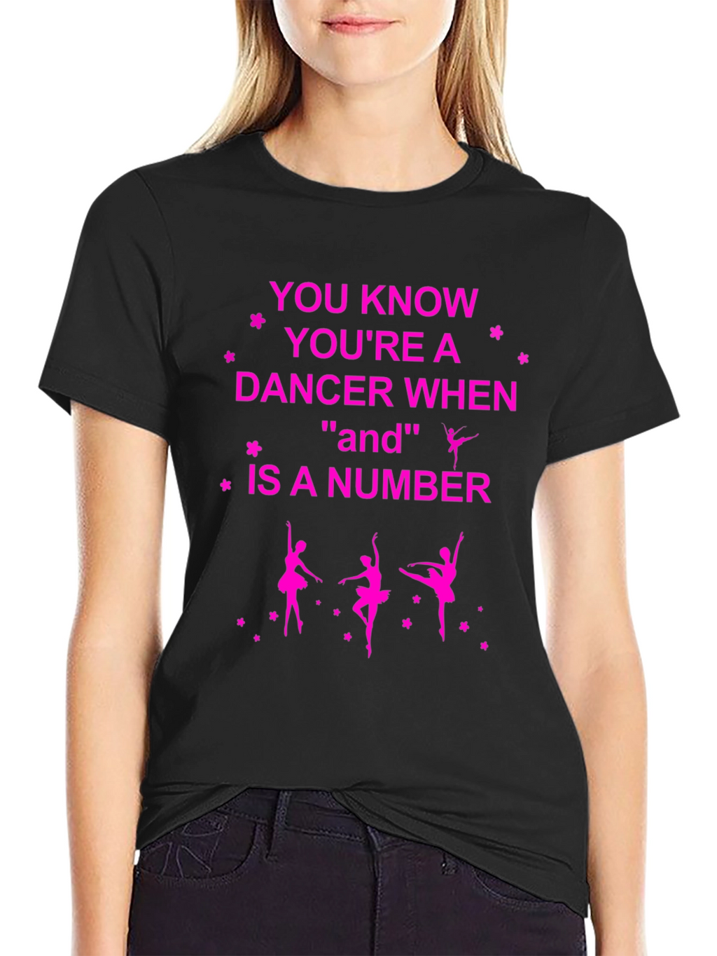 Dancer Graphic T-Shirt - And Is A Number