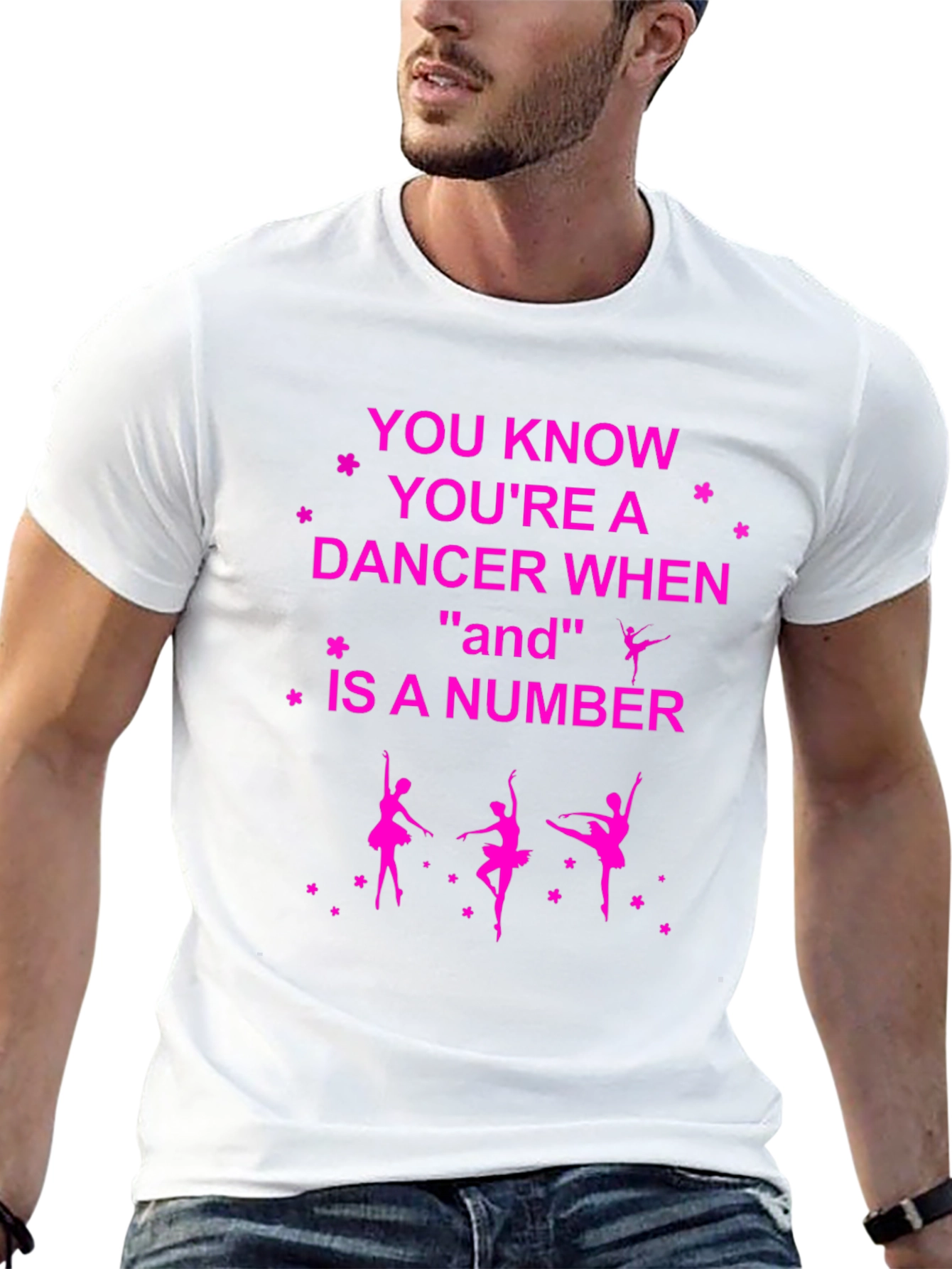Dancer Graphic T-Shirt - And Is A Number