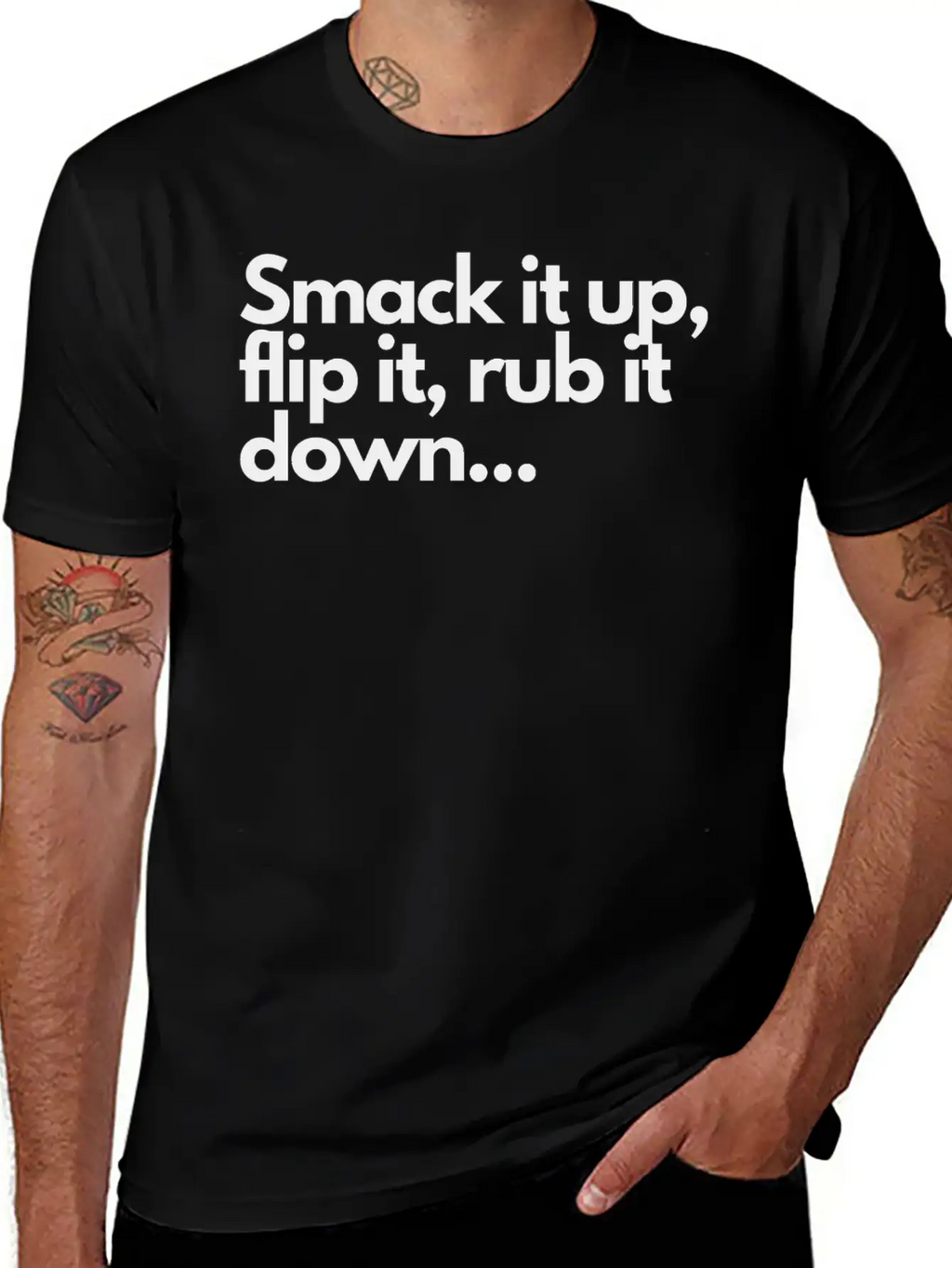 Smack Unisex Short Sleeve Soft Cotton T-Shirt – Casual Everyday Wear