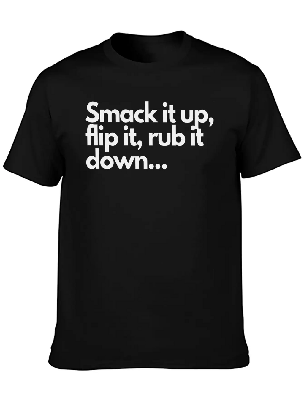Smack Unisex Short Sleeve Soft Cotton T-Shirt – Casual Everyday Wear