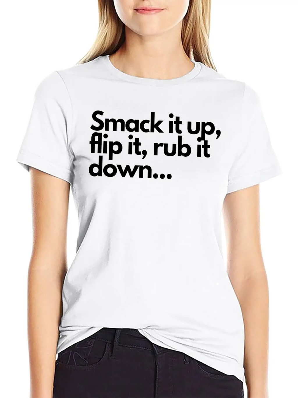 Smack Unisex Short Sleeve Soft Cotton T-Shirt – Casual Everyday Wear
