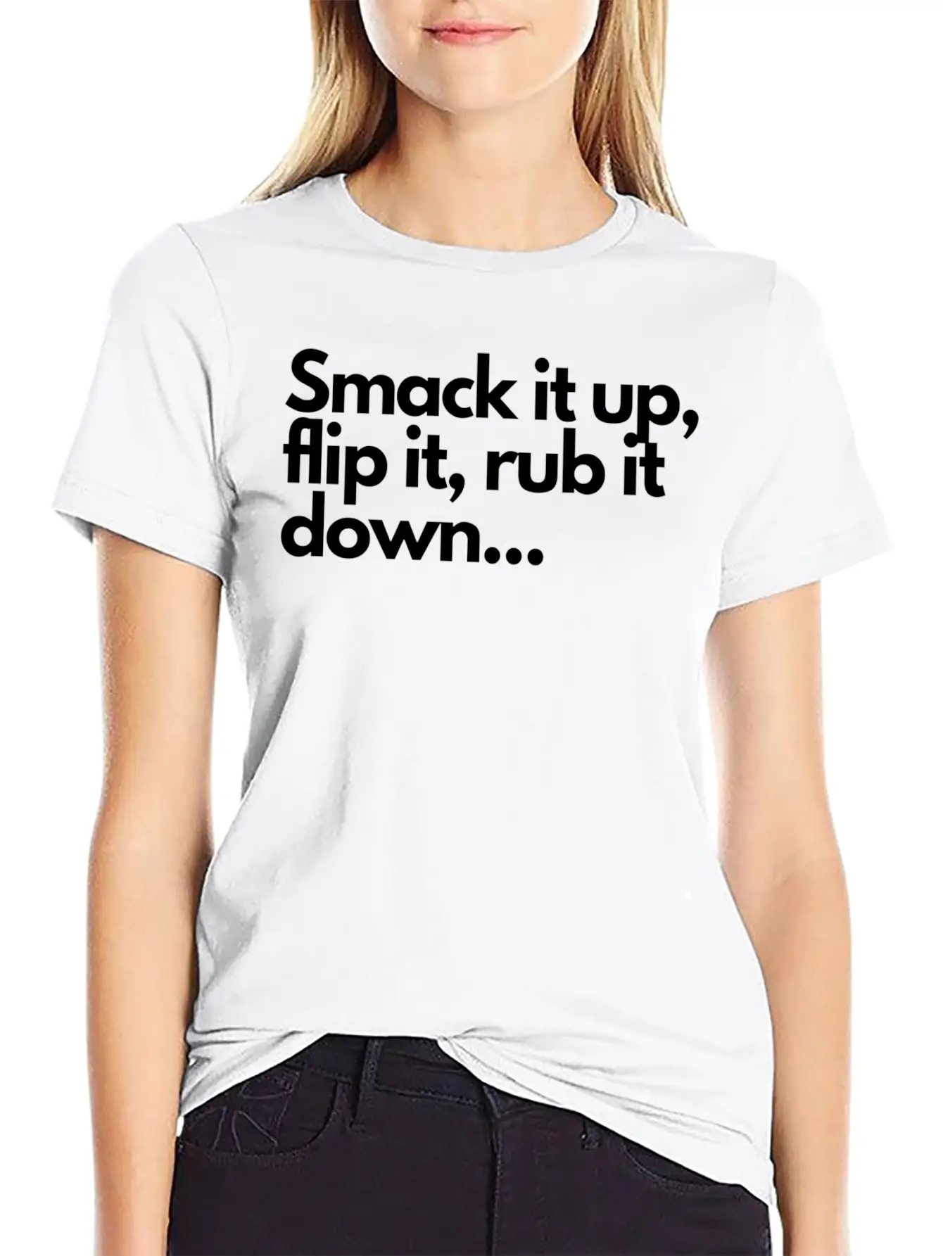 Smack Unisex Short Sleeve Soft Cotton T-Shirt – Casual Everyday Wear