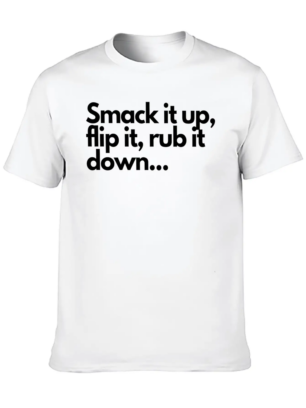 Smack Unisex Short Sleeve Soft Cotton T-Shirt – Casual Everyday Wear