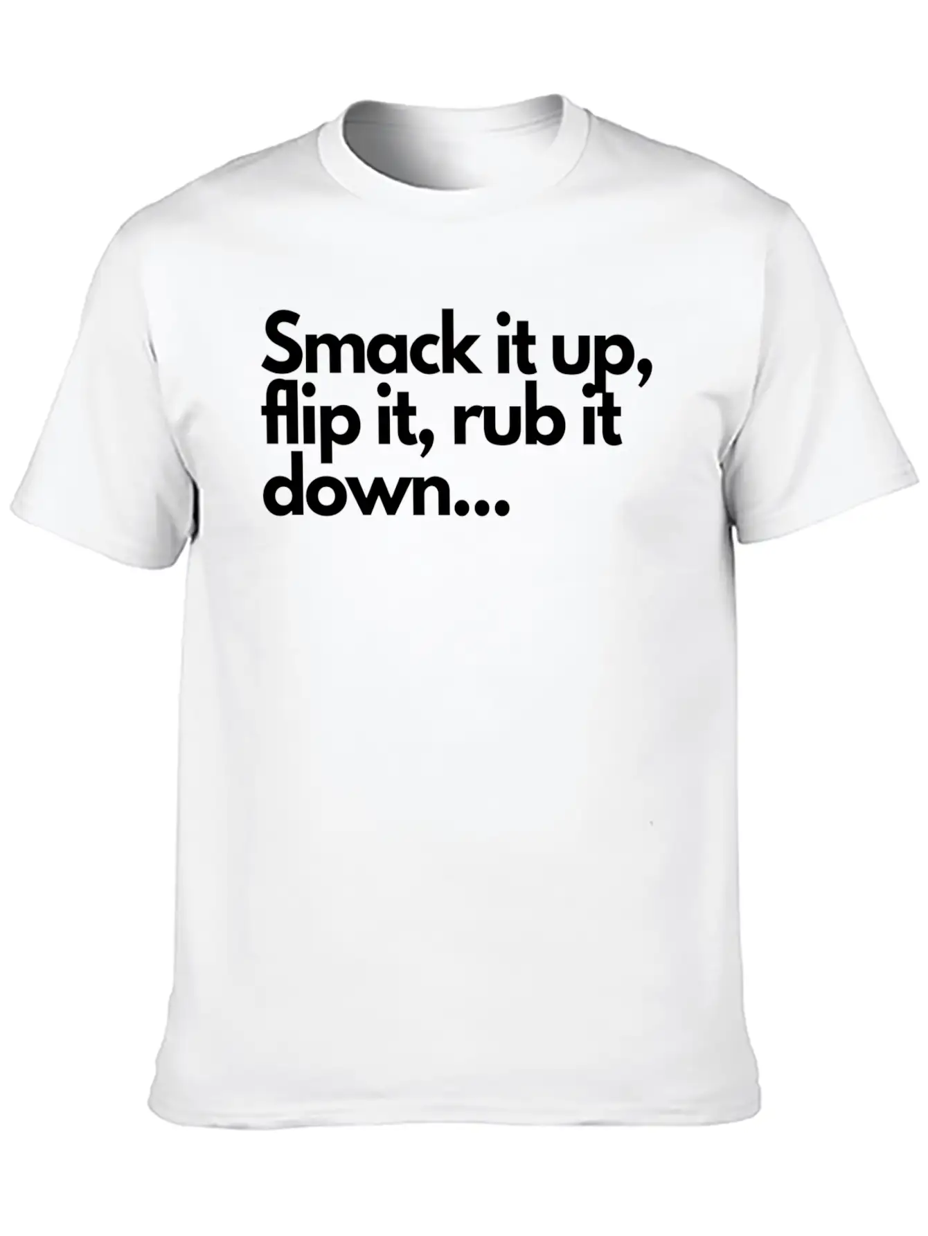 Smack Unisex Short Sleeve Soft Cotton T-Shirt – Casual Everyday Wear