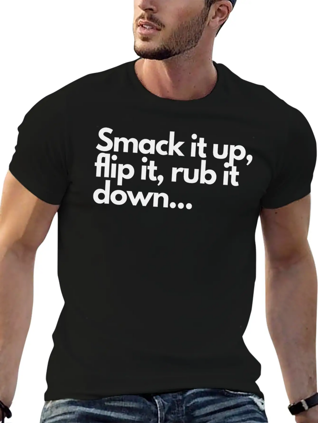 Smack Unisex Short Sleeve Soft Cotton T-Shirt – Casual Everyday Wear