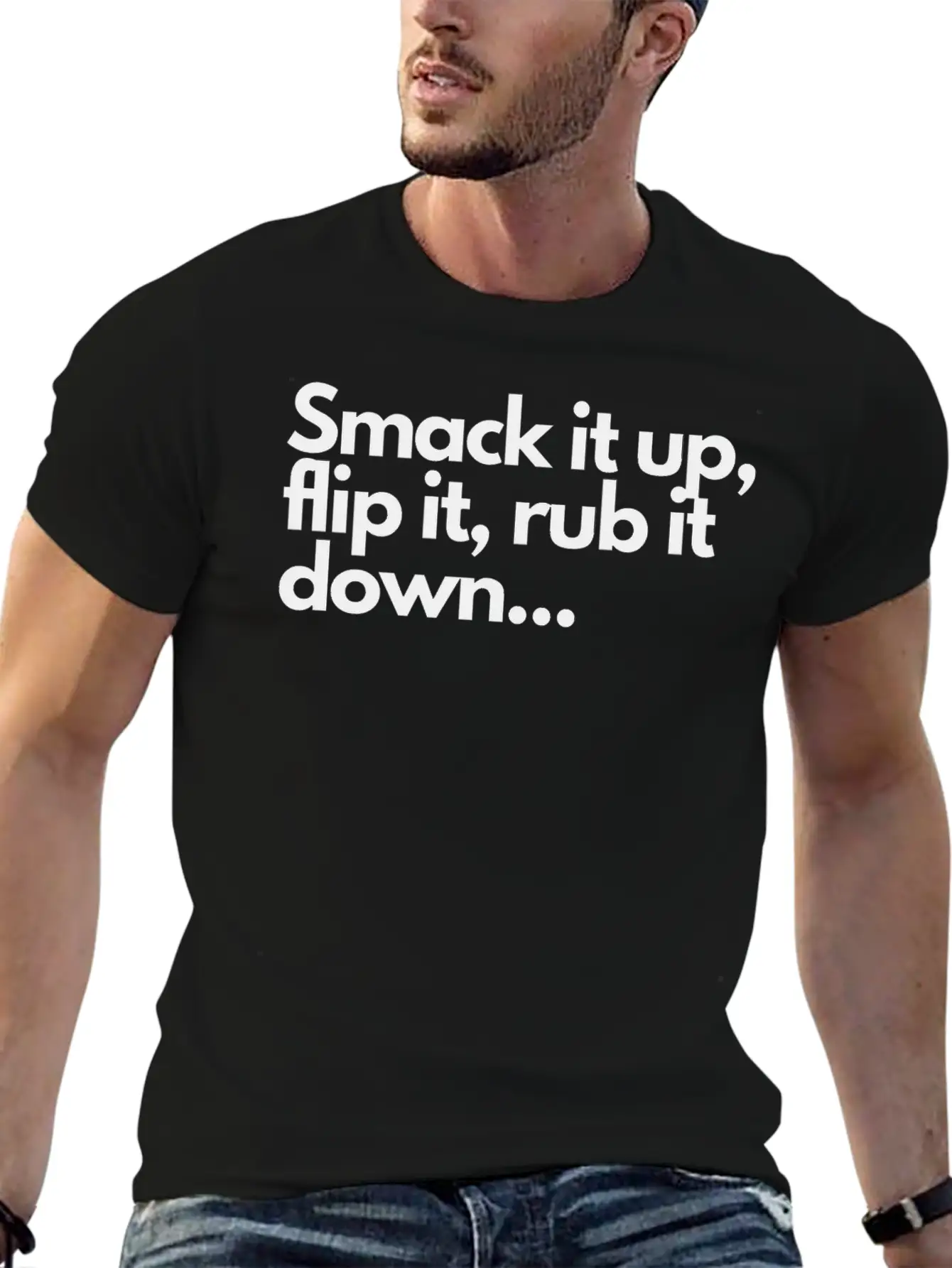 Smack Unisex Short Sleeve Soft Cotton T-Shirt – Casual Everyday Wear