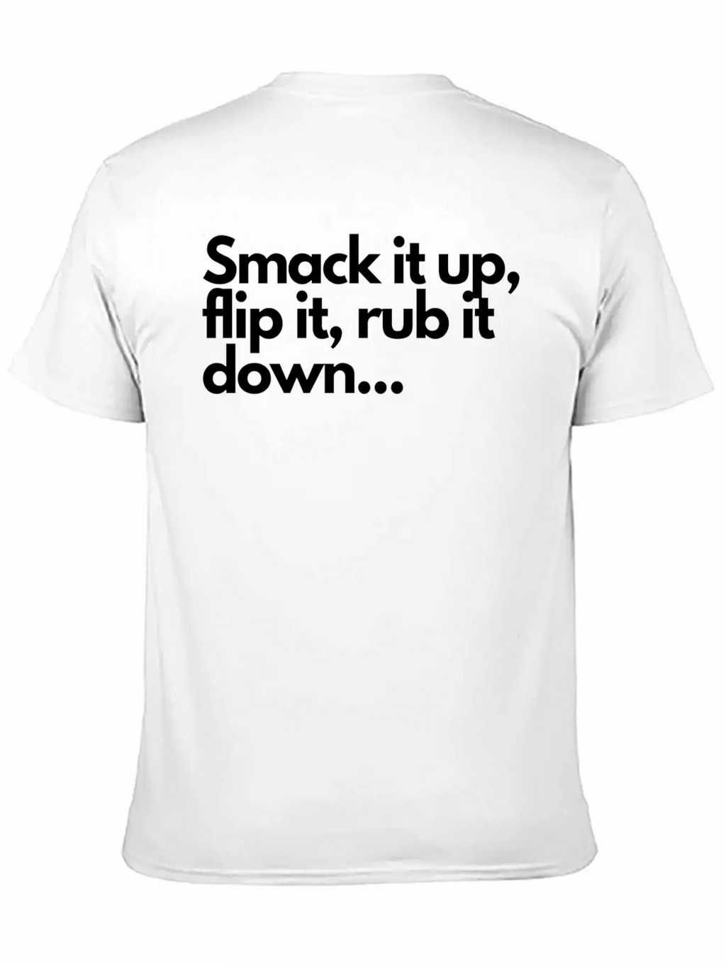 Smack Unisex Short Sleeve Soft Cotton T-Shirt – Casual Everyday Wear