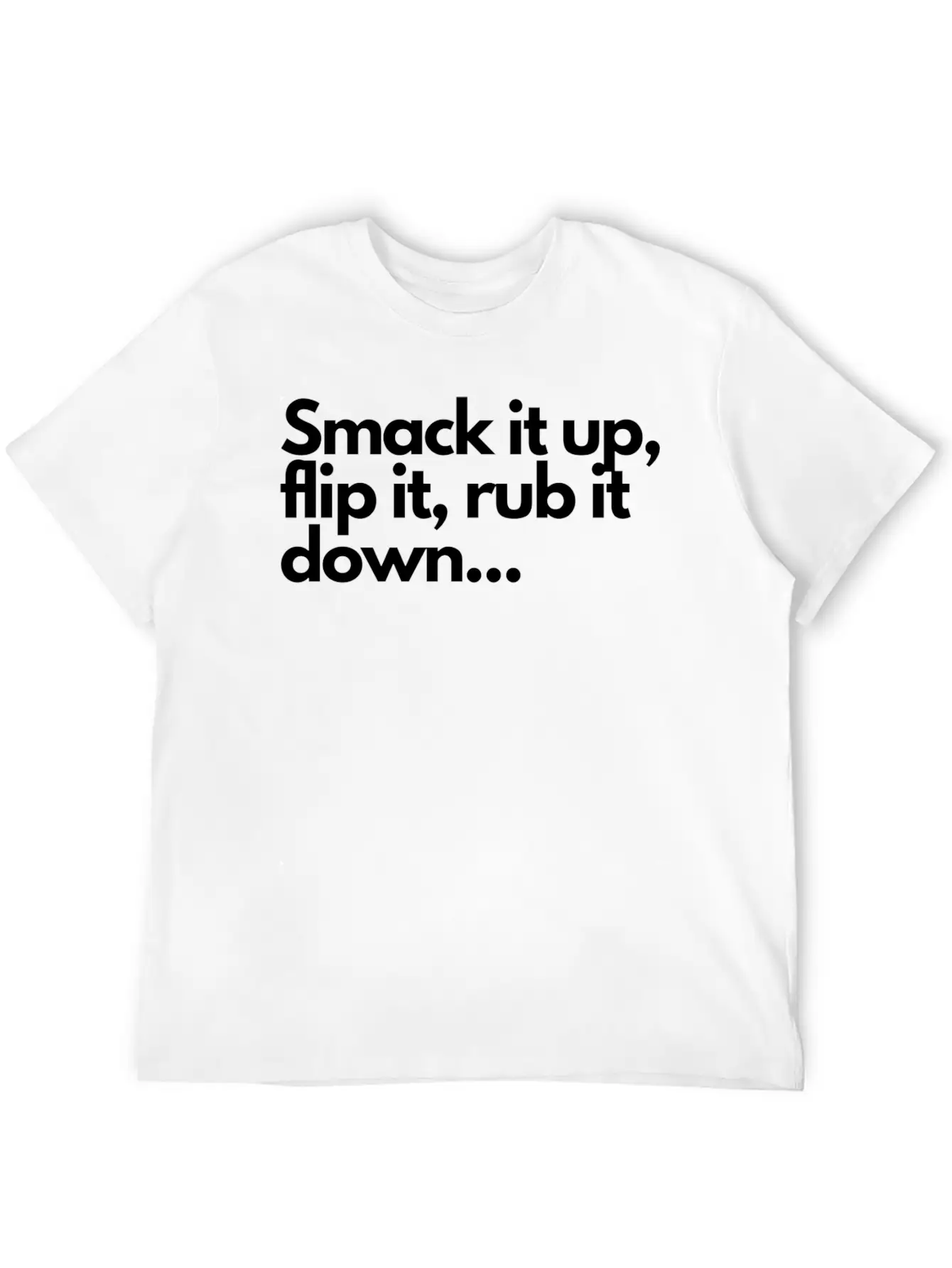 Smack Unisex Short Sleeve Soft Cotton T-Shirt – Casual Everyday Wear