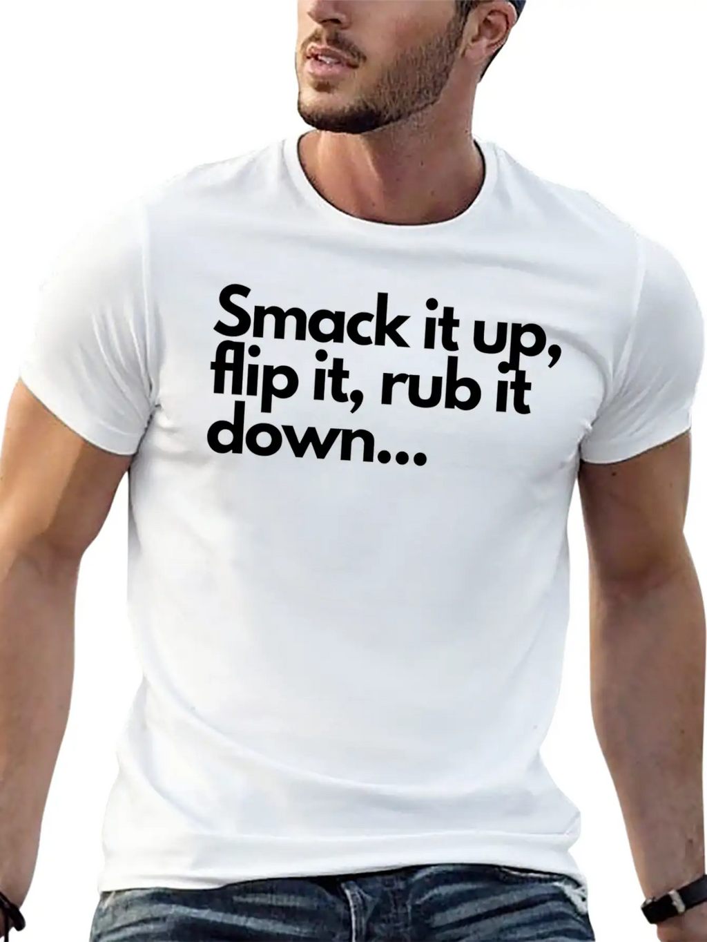 Smack Unisex Short Sleeve Soft Cotton T-Shirt – Casual Everyday Wear