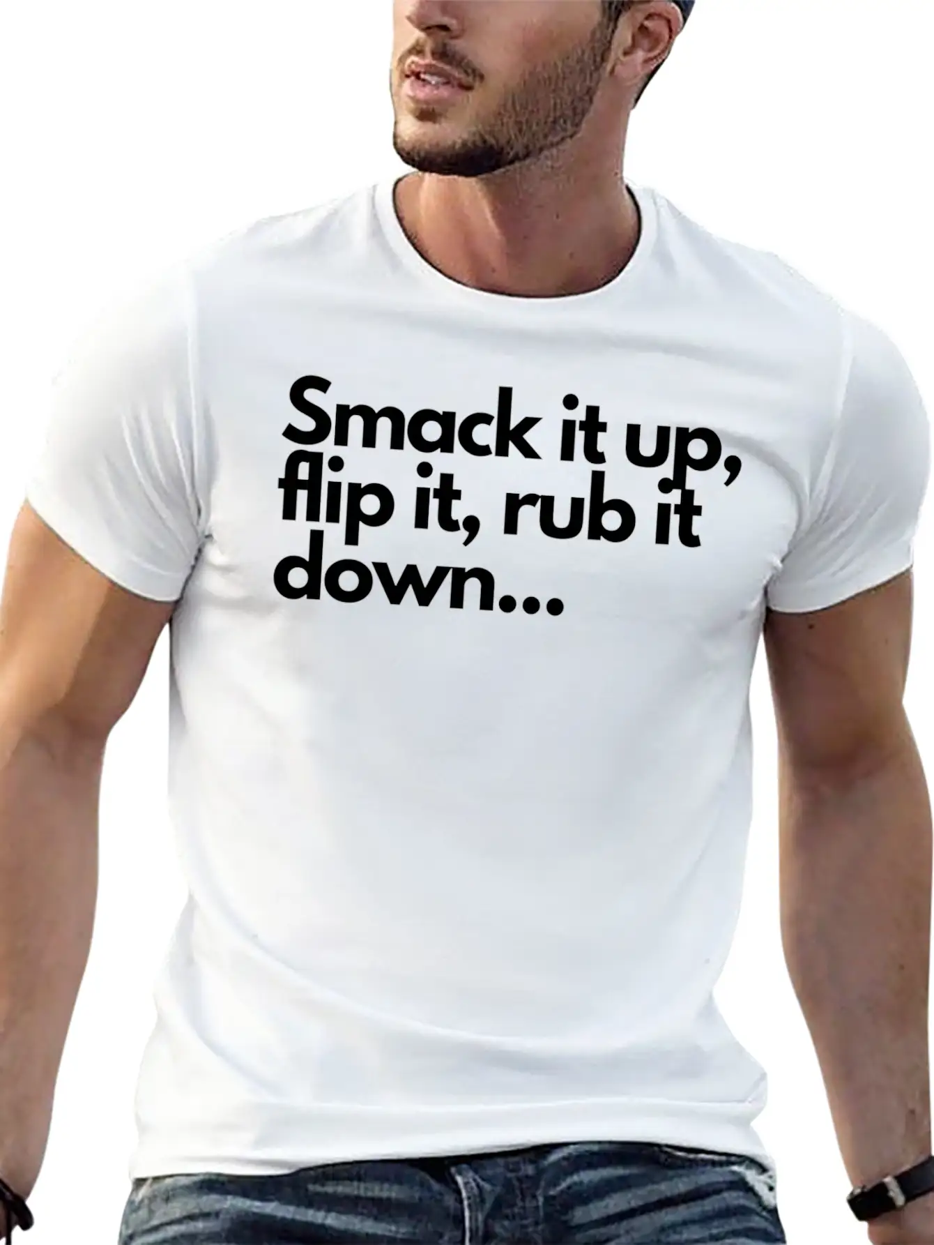 Smack Unisex Short Sleeve Soft Cotton T-Shirt – Casual Everyday Wear