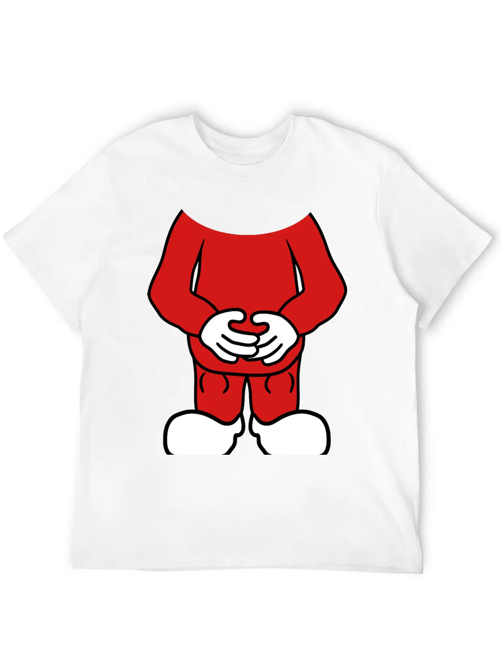 Small Body Head Comic Cartoon Clipart Funny Headle Breathable Graphic T-Shirt – Perfect For Casual Days