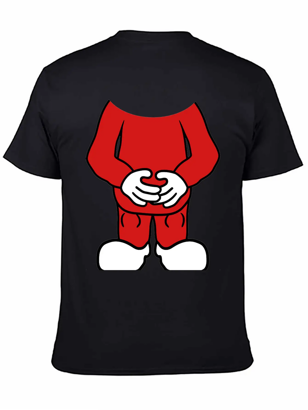 Small Body Head Comic Cartoon Clipart Funny Headle Breathable Graphic T-Shirt – Perfect For Casual Days