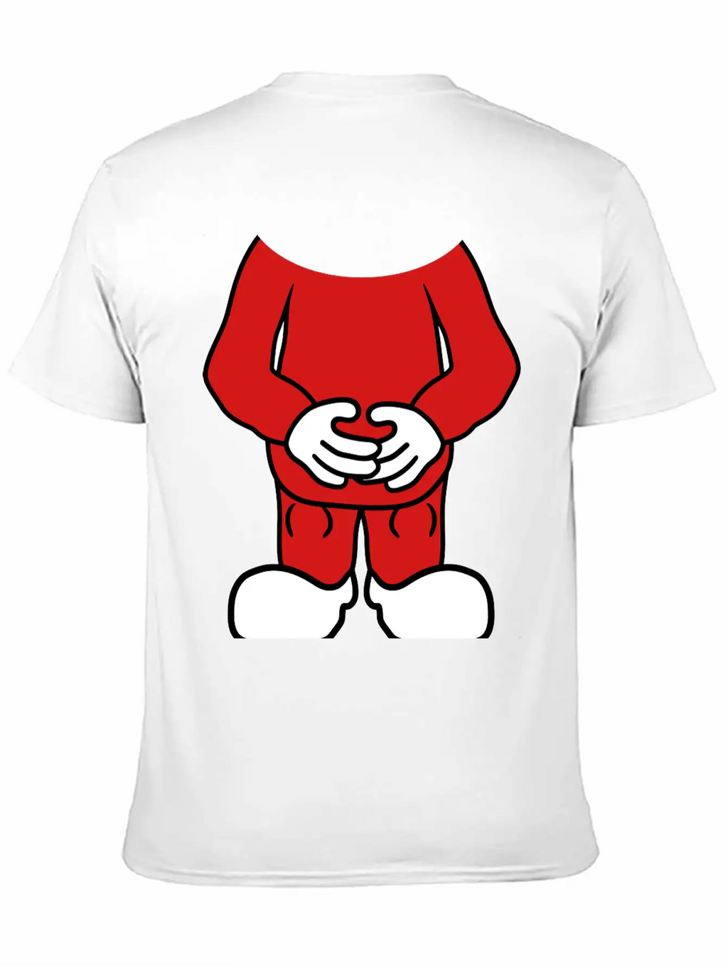 Small Body Head Comic Cartoon Clipart Funny Headle Breathable Graphic T-Shirt – Perfect For Casual Days