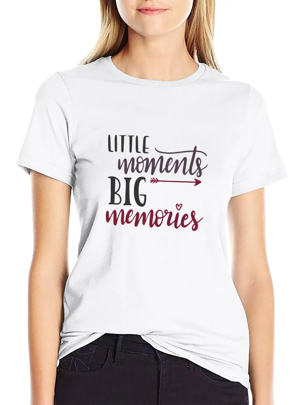 Small Moments Big Memories Unisex Casual T-Shirt – Clean Design For Daily Comfort