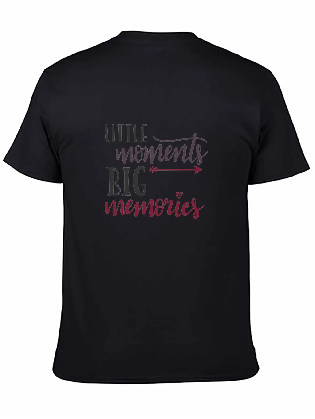 Small Moments Big Memories Unisex Casual T-Shirt – Clean Design For Daily Comfort