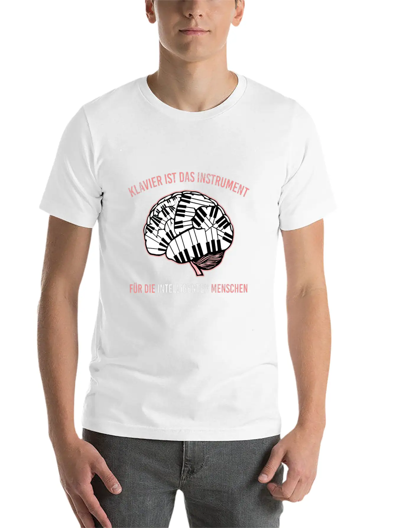 Smart Piano Keyboard Piano Grand Pianist Casual Graphic T-Shirt – Simple And Comfortable Daily Wear