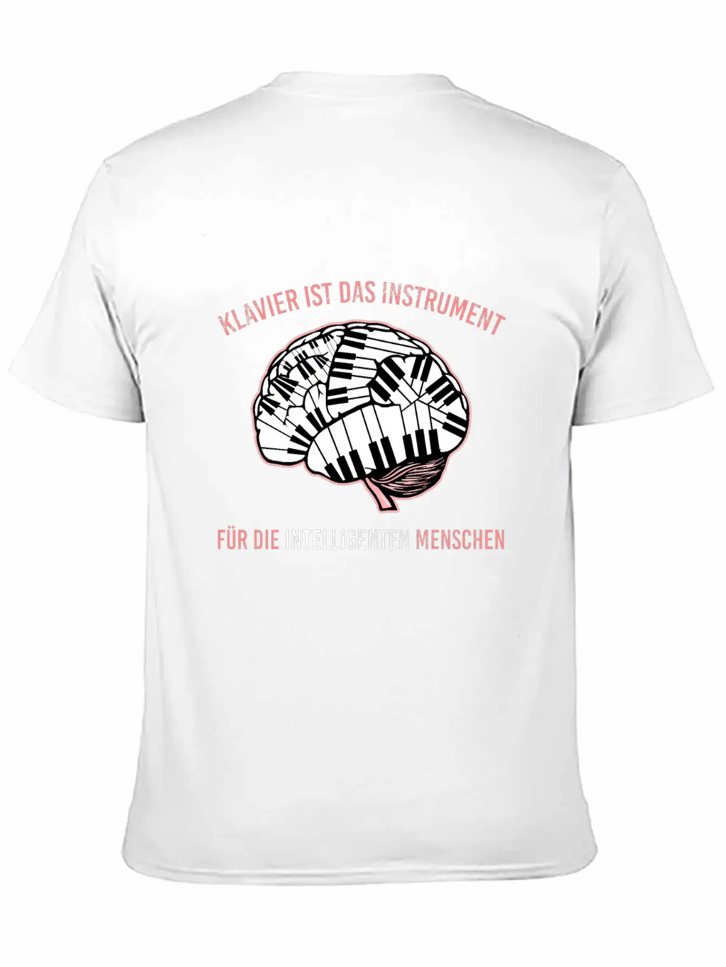 Smart Piano Keyboard Piano Grand Pianist Casual Graphic T-Shirt – Simple And Comfortable Daily Wear