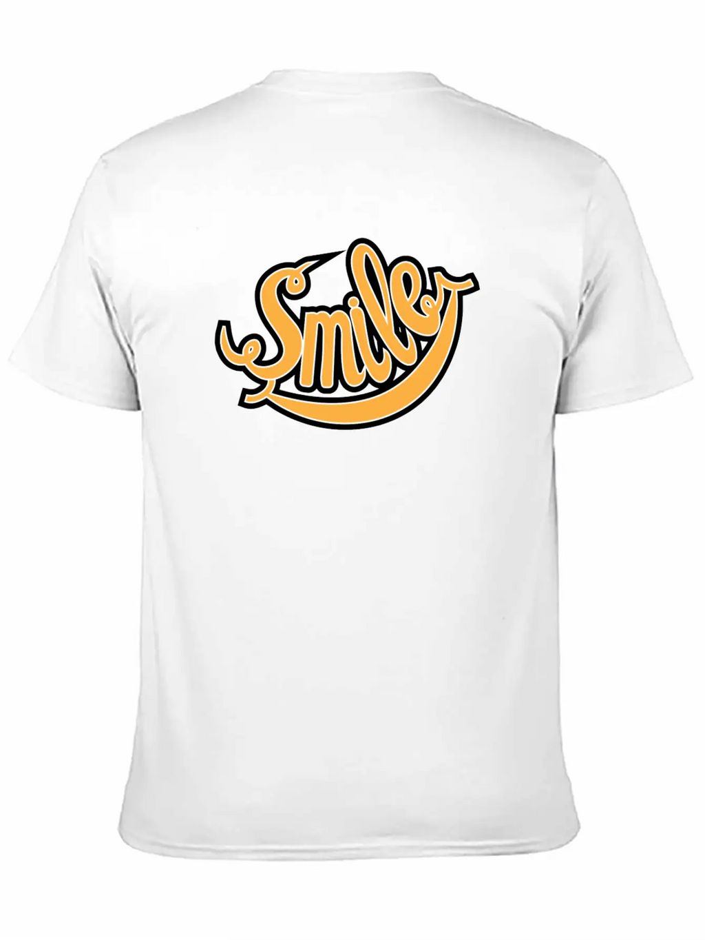 Smile Unisex Short Sleeve Soft Cotton T-Shirt – Casual Everyday Wear