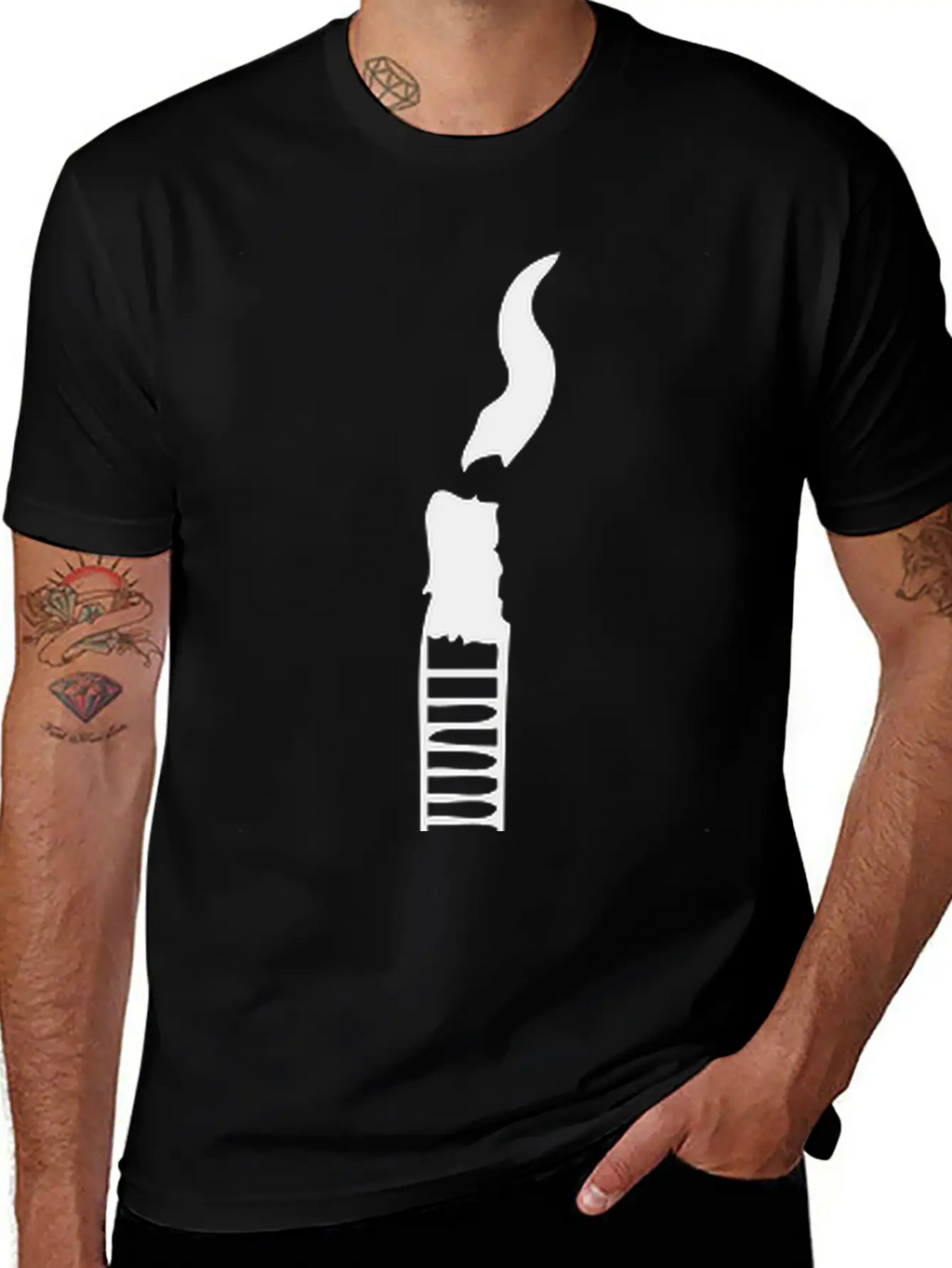 Smoke Fuck Finger Unisex Short Sleeve Soft Cotton T-Shirt – Casual Everyday Wear