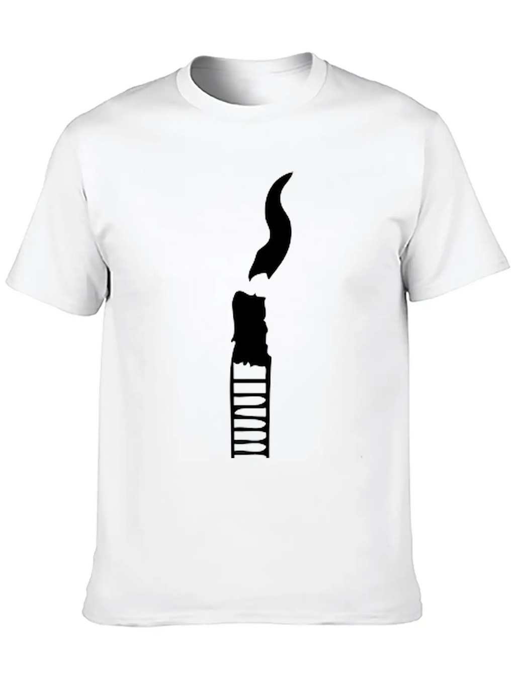 Smoke Fuck Finger Unisex Short Sleeve Soft Cotton T-Shirt – Casual Everyday Wear