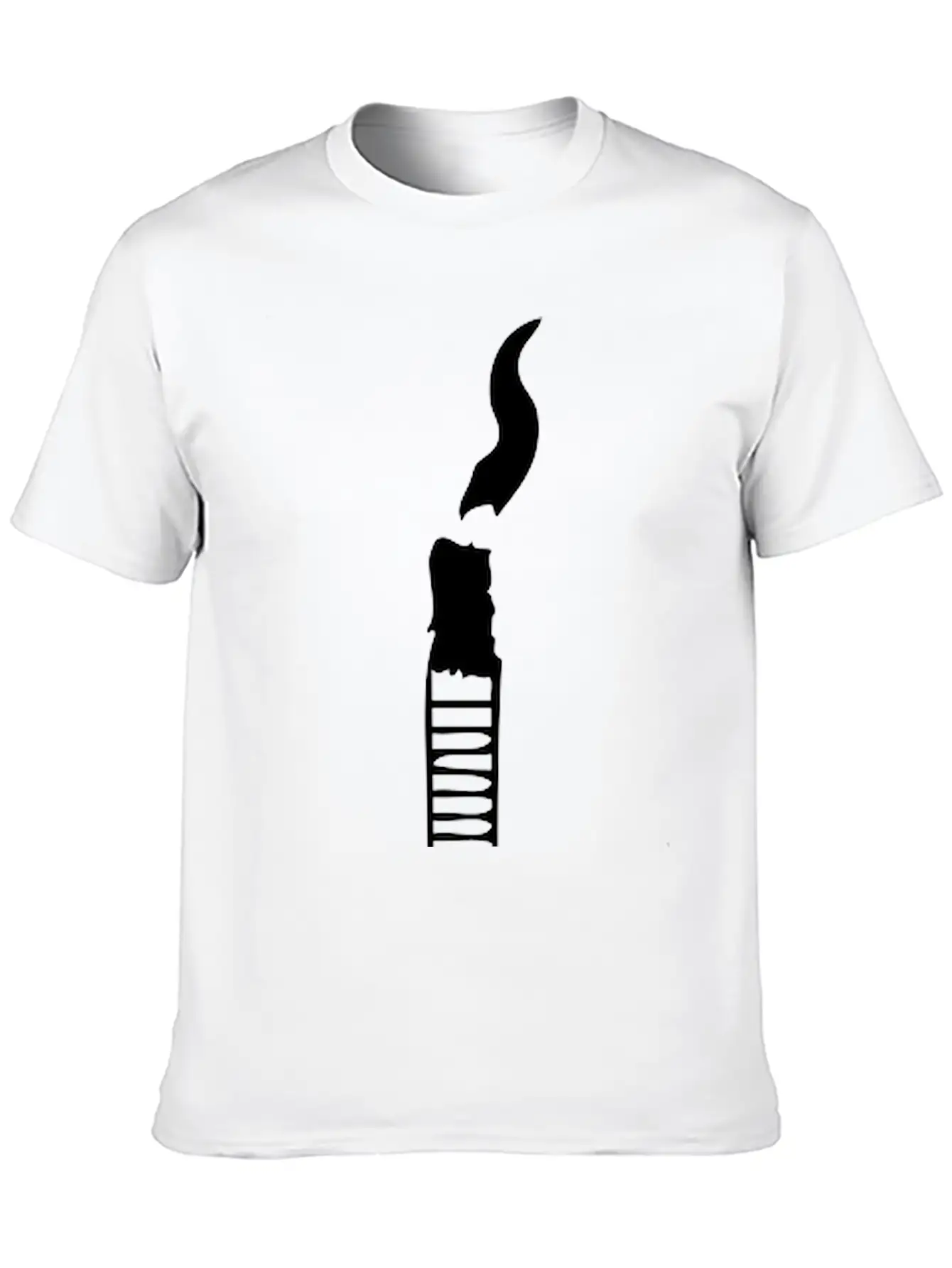 Smoke Fuck Finger Unisex Short Sleeve Soft Cotton T-Shirt – Casual Everyday Wear