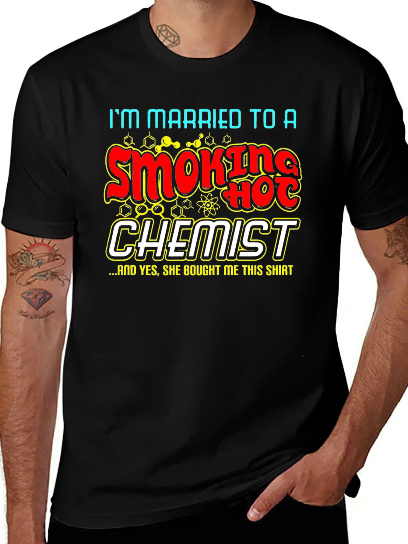 Smoking Hot Chemist Unisex Casual T-Shirt – Clean Design For Daily Comfort