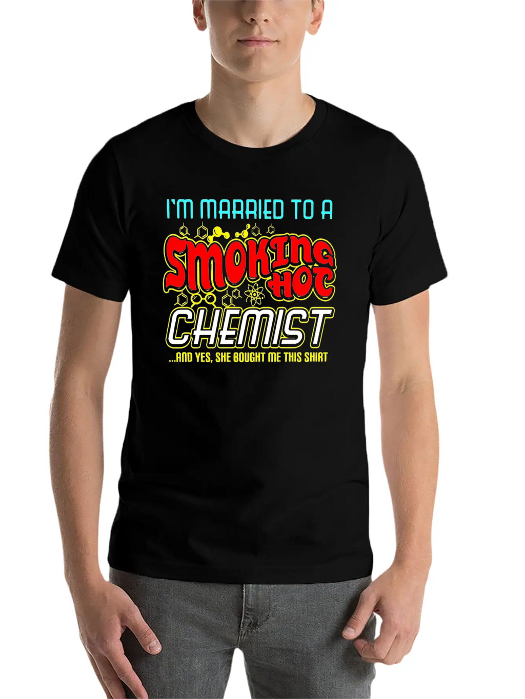 Smoking Hot Chemist Unisex Casual T-Shirt – Clean Design For Daily Comfort